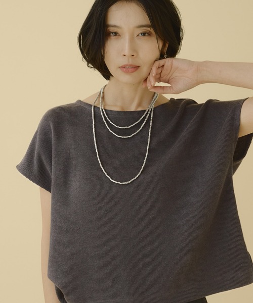 BARNYARDSTORM(バンヤードストーム)の「BARNYARDSTORM / シルバービーズネックレス(ネックレス・レディース・その他1・FREE)」の14枚目の写真