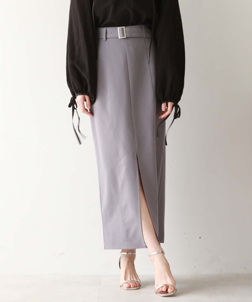 【国内送関税込】JIL SANDER ☆ 光沢 ペンシルスカート サイドライン ニットペンシルスカート｜JENNE(ジェンヌ)公式通販