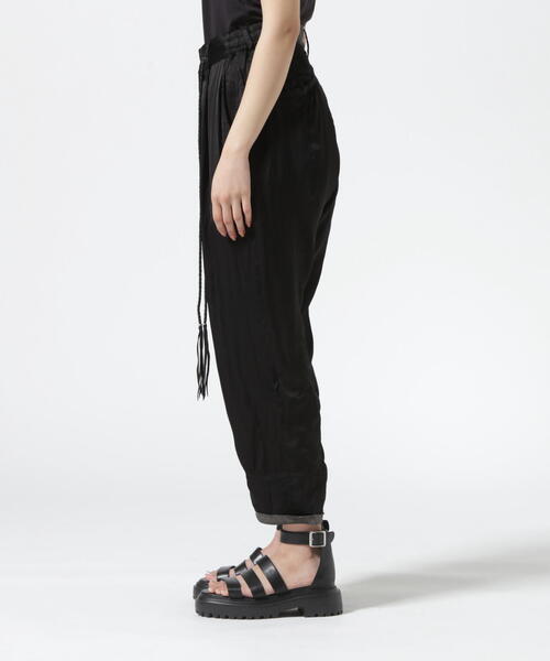 KMRii（ケムリ）の「KMRii/ケムリ/Viscose Layered Pants（その他パンツ・レディース・ブラック・2）」の5枚目の写真