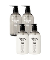 MoccHi SKIN（モッチスキン）の「モッチスキン 吸着 シャンプー M 2本＆ トリートメント M 2本　セット（ヘアケアキット/ギフトセット・キッズ）」