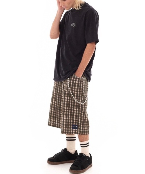 Basic Pleasure Mode（ベーシックプレジャーモード）の「【Basic Pleasure Mode】BLAINE SS TEE / 【ベーシックプレジャーモード】ロゴプリント半袖Tシャツ（Tシャツ/カットソー・メンズ・ブラック・L）」の3枚目の写真