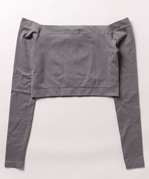 FOREVER 21（フォーエバー トゥエンティーワン）の「オフショルピタトップス（その他トップス・レディース・グレー系その他7/グリーン・MEDIUM/SMALL）」の6枚目の写真