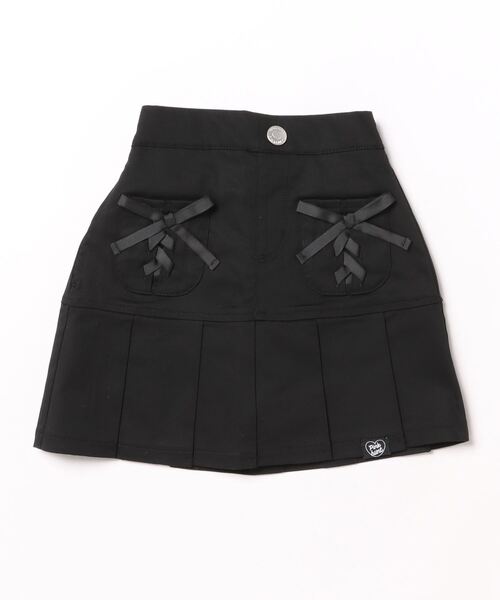 PINKHUNT（ピンクハント）の「PINKHUNT ピンクハント レースアップポケット スカート 9342K（デニムスカート・キッズ・ブルー/ブラック・130cm/140cm/150cm/160cm/120cm）」の13枚目の写真