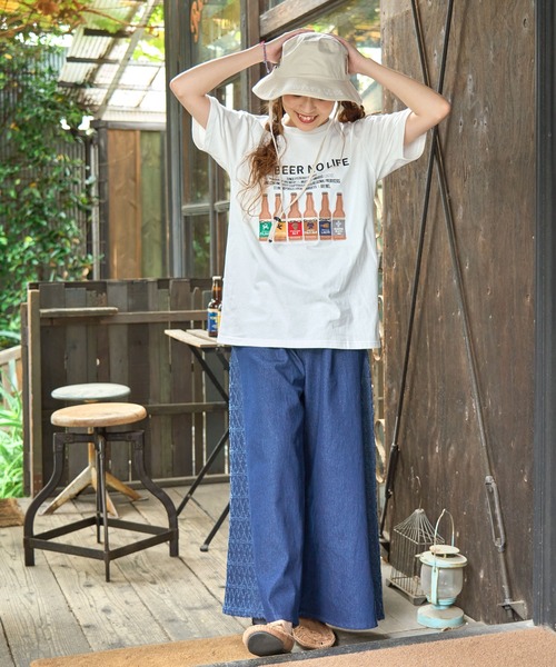 チャイハネ（チャイハネ）の「【チャイハネ】YOKOHAMA BEER×grn×Amina 乾杯ハット（ハット・レディース・ブラック/カーキ/ベージュ・FREE）」の10枚目の写真