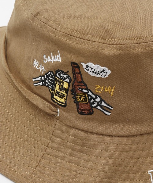 チャイハネ（チャイハネ）の「【チャイハネ】YOKOHAMA BEER×grn×Amina 乾杯ハット（ハット・レディース・ブラック/カーキ/ベージュ・FREE）」の12枚目の写真