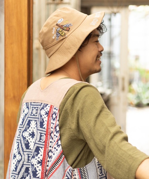 チャイハネ（チャイハネ）の「【チャイハネ】YOKOHAMA BEER×grn×Amina 乾杯ハット（ハット・レディース・ブラック/カーキ/ベージュ・FREE）」の15枚目の写真