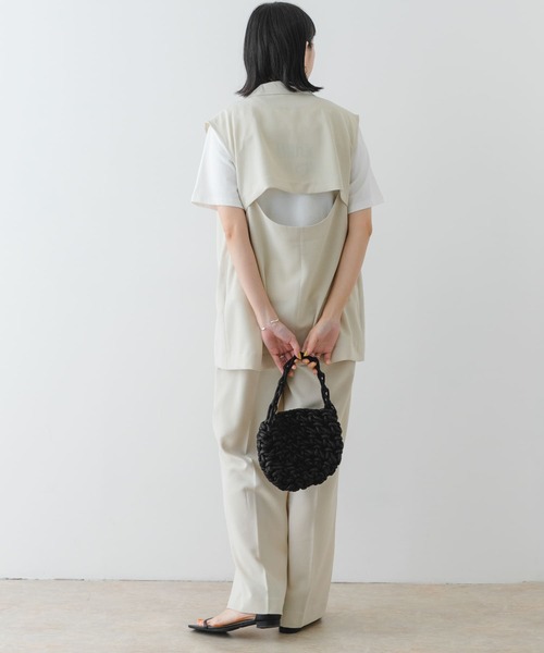 RODE SKO（ロデスコ）の「メタリック編み込みバッグ（ハンドバッグ・レディース・ゴールド系その他/シルバー/ブラック・ONE）」の17枚目の写真