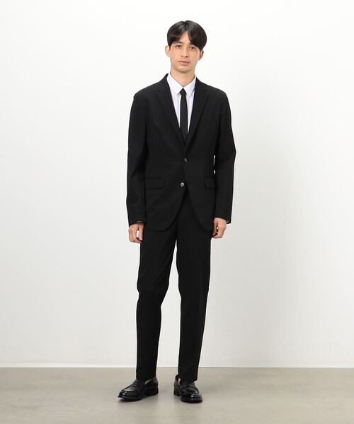 COMME CA ISM（コムサイズム）の「【セットアップ対応】ウォッシャブル SUPER-TEX パンツ（スーツパンツ・メンズ・ネイビー/グレー/ブルー/ブラック・S/XL/L/M）」の9枚目の写真