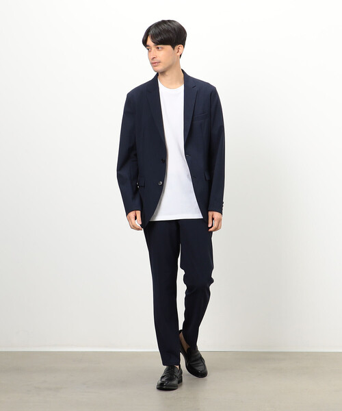 COMME CA ISM（コムサイズム）の「【セットアップ対応】ウォッシャブル SUPER-TEX パンツ（スーツパンツ・メンズ・ネイビー/グレー/ブルー/ブラック・S/XL/L/M）」の13枚目の写真