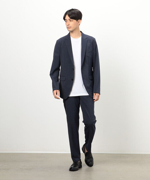 COMME CA ISM（コムサイズム）の「【セットアップ対応】ウォッシャブル SUPER-TEX パンツ（スーツパンツ・メンズ・ネイビー/グレー/ブルー/ブラック・S/XL/L/M）」の17枚目の写真