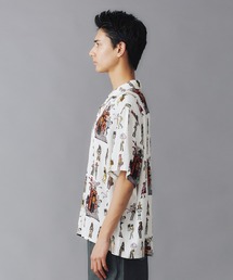 大人気 XLARGE LIFE PATTERN S/S SHIRT 一着でコーデが決まる XLARGE（エクストララージ）の「LIFE PATTERN S/S SHIRT（シャツ