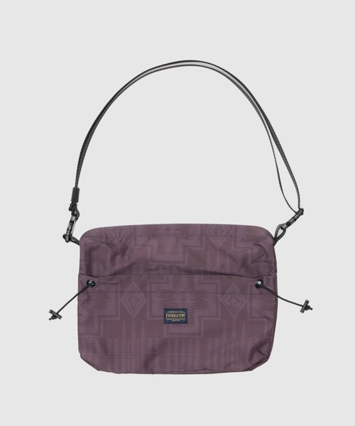 PENDLETON(ペンドルトン)の「【 PENDLETON / ペンドルトン 】 リップストップ素材 ミニドローバッグ(トートバッグ・レディース・ターコイズブルー/オフホワイト/ブラック・FREE)」の15枚目の写真