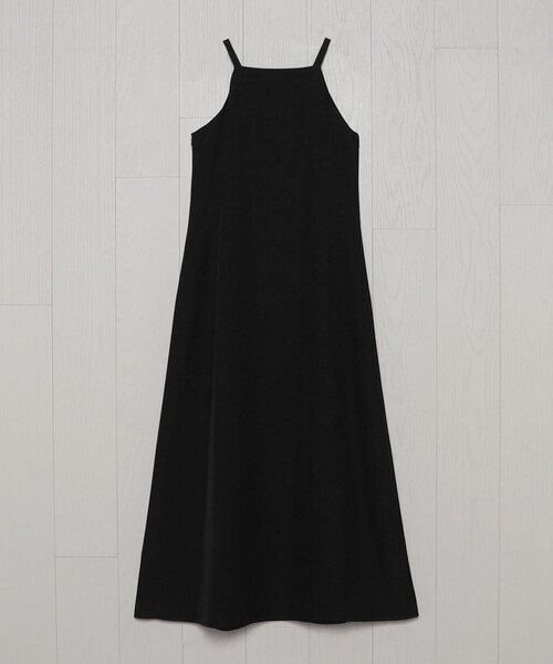 H　BEAUTY&YOUTH UNITED ARROWS（エイチビューティーアンドユースユナイテッドアローズ）の「＜H＞レーヨンポプリン キャミソールワンピース（ワンピース・レディース・ブラック・S/M）」の7枚目の写真
