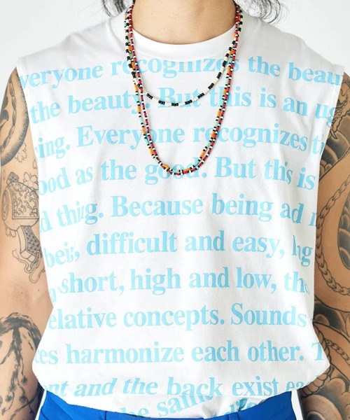 DIET BUTCHER（ダイエットブッチャー）の「DIET BUTCHER/ダイエットブッチャー Beads necklace collaboration with Adder ネックレス（ネックレス・メンズ・ブラック系/オレンジ系/レッド系・FREE）」の17枚目の写真