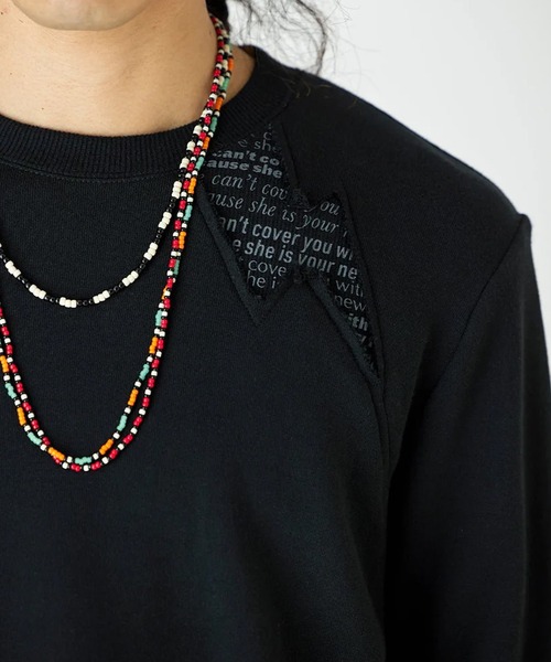 DIET BUTCHER（ダイエットブッチャー）の「DIET BUTCHER/ダイエットブッチャー Beads necklace collaboration with Adder ネックレス（ネックレス・メンズ・ブラック系/オレンジ系/レッド系・FREE）」の16枚目の写真