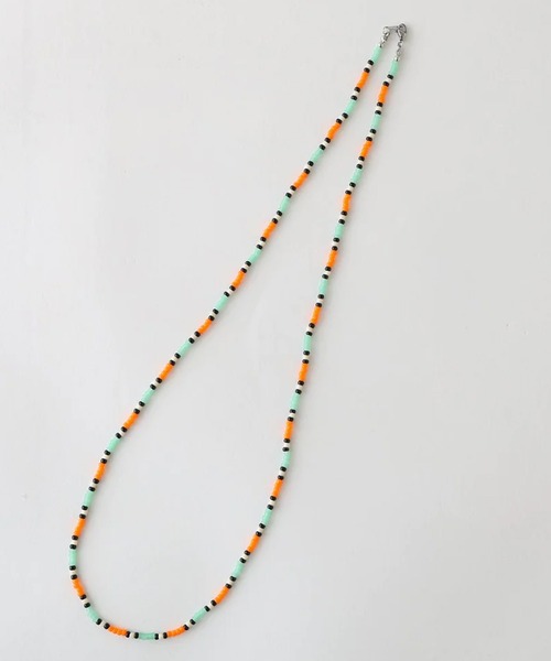 DIET BUTCHER（ダイエットブッチャー）の「DIET BUTCHER/ダイエットブッチャー Beads necklace collaboration with Adder ネックレス（ネックレス・メンズ・ブラック系/オレンジ系/レッド系・FREE）」の15枚目の写真