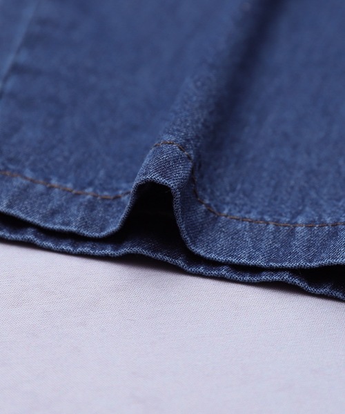 reca(レカ)の「リラックスタックデニムパンツ(デニムパンツ・レディース・サックスブルー/ネイビー・FREE)」の5枚目の写真