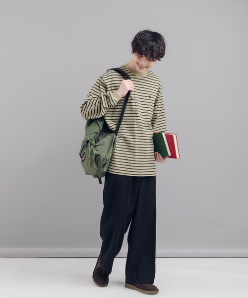 MUHET(ミュエータ)の「ウォッシュチノパンツ(チノパンツ・レディース・ブラック/ネイビー/ベージュ・SMALL/MEDIUM/X-LARGE)」の6枚目の写真