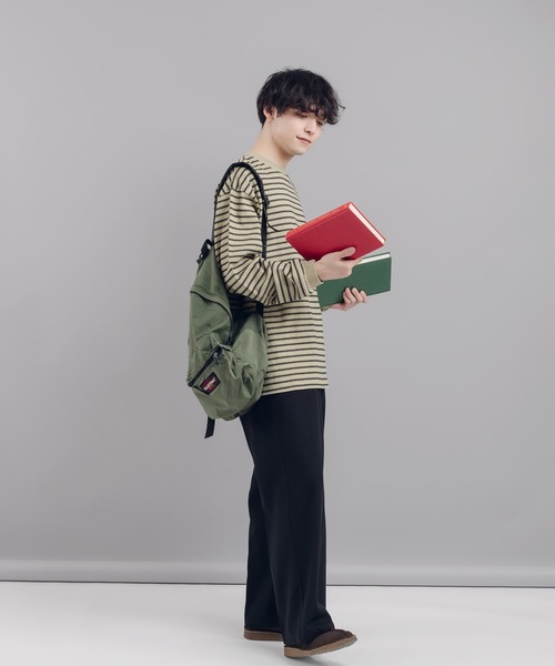 MUHET(ミュエータ)の「ウォッシュチノパンツ(チノパンツ・レディース・ブラック/ネイビー/ベージュ・SMALL/MEDIUM/X-LARGE)」の7枚目の写真