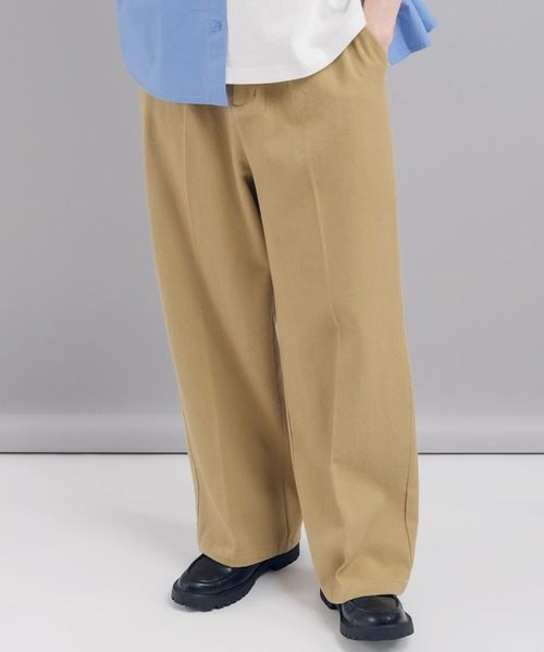 MUHET(ミュエータ)の「ウォッシュチノパンツ(チノパンツ・レディース・ブラック/ネイビー/ベージュ・SMALL/MEDIUM/X-LARGE)」の16枚目の写真