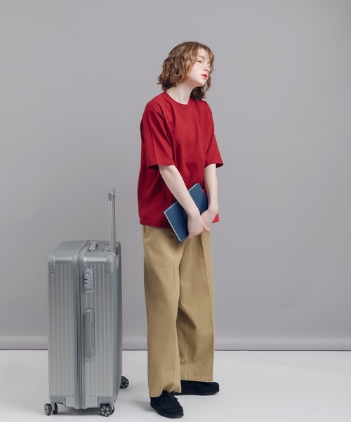 MUHET(ミュエータ)の「ウォッシュチノパンツ(チノパンツ・レディース・ブラック/ネイビー/ベージュ・SMALL/MEDIUM/X-LARGE)」の14枚目の写真