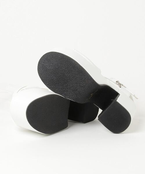 LOVEHUNTER（ラブハンター）の「厚底 アンクルストラップサンダル（サンダル・レディース・ホワイト/ブラック系1/ブラック系2/シルバー/ブラック系3・S/M/L/LL）」の16枚目の写真