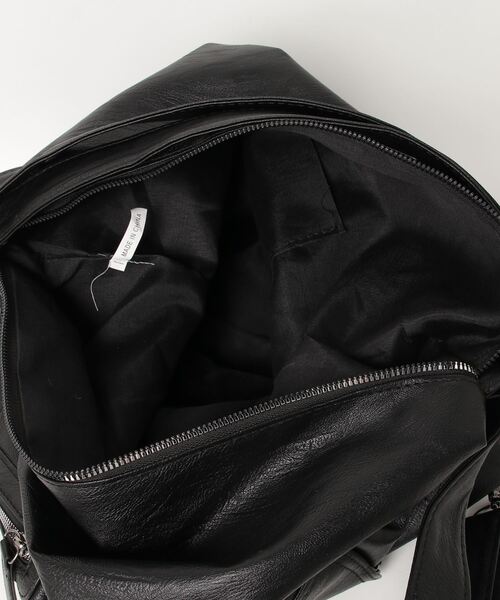Chikashitsu +(チカシツプラス)の「【Chikashitsu +】2way pocket shoulder bag hand bag / 【チカシツプラス】ツーウェイポケットショルダーバッグハンドバッグ(ショルダーバッグ・メンズ・ブラック・ONE SIZE)」の9枚目の写真