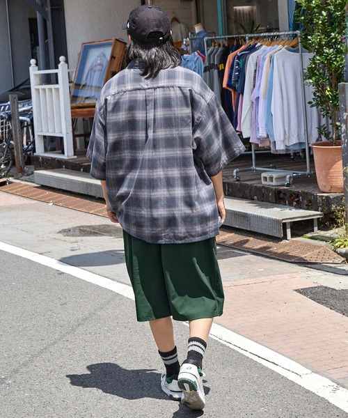 セール】サマーコーデュロイライクワイドイージーショートパンツ
