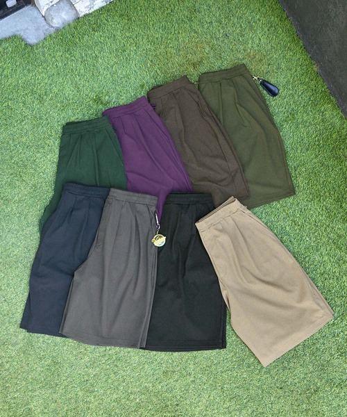 MONO-MART(モノマート)の「サマーコーデュロイライクワイドイージーショートパンツ(その他パンツ・メンズ・パープル/ベージュ/ブラック/ダークネイビー/チャコール/グリーン/オリーブ/ブラウン・L/M/S)」の10枚目の写真