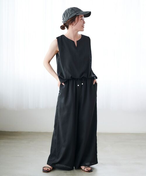 le.coeur blanc(ルクールブラン)の「ラインストーン ストラップサンダル(サンダル・レディース・アイボリー/ブラック・MEDIUM/SMALL)」の10枚目の写真