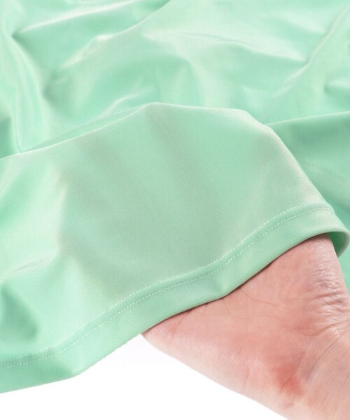 BRANSHES（ブランシェス）の「【WEB限定 / 水着/SWIM/3点セット】ラッシュガード・タンキニセット（水着・キッズ・ライトグリーン/オフホワイト・130/100/120/110/150/140）」の15枚目の写真