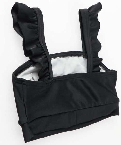 BRANSHES（ブランシェス）の「【WEB限定 / 水着/SWIM/3点セット】ラッシュガード・タンキニセット（水着・キッズ・ライトグリーン/オフホワイト・130/100/120/110/150/140）」の6枚目の写真