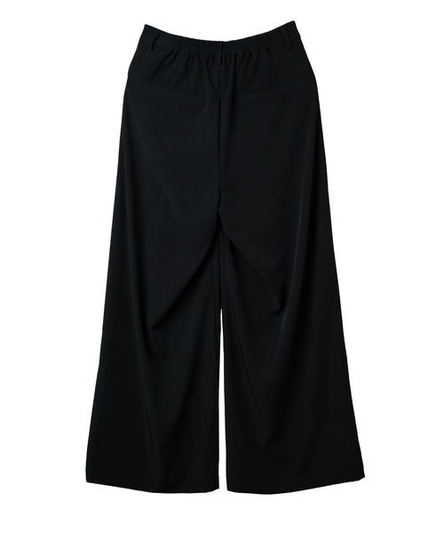KACCO(カッコ)の「《ユニセックスアイテム》SIDE SLIT BUTTON WIDE SLACKS / サイドスリットボタンワイドスラックス(スラックス・メンズ・ダークブラウン/ブラック・LARGE/MEDIUM/SMALL)」の16枚目の写真