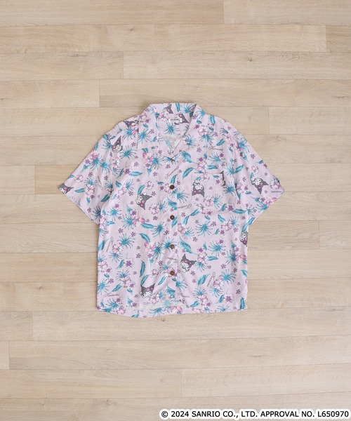 sanrio(サンリオ)の「sanrio サンリオキャラクターズ レディース プリント アロハシャツ(シャツ/ブラウス・レディース・レッド/ライトパープル/サックスブルー・M/L/LL)」の20枚目の写真