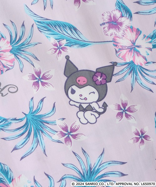 sanrio(サンリオ)の「sanrio サンリオキャラクターズ レディース プリント アロハシャツ(シャツ/ブラウス・レディース・レッド/ライトパープル/サックスブルー・M/L/LL)」の19枚目の写真