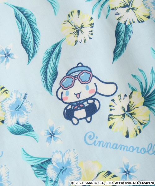 sanrio(サンリオ)の「sanrio サンリオキャラクターズ レディース プリント アロハシャツ(シャツ/ブラウス・レディース・レッド/ライトパープル/サックスブルー・M/L/LL)」の21枚目の写真
