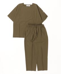 MONT KEMMEL（モンケメル）の「MONT KEMMEL NYLON/PU SET UP SHORT SLEEVE（セットアップ）」