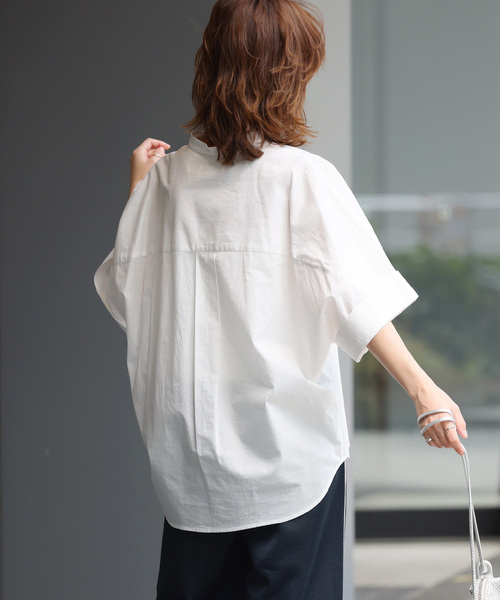 JOURNAL STANDARD relume コットンボイル白シャツ 24年製 コットン 