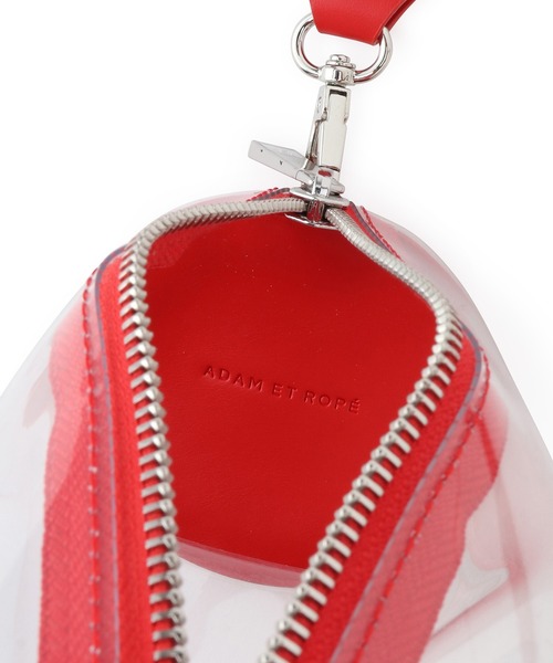 ADAM ET ROPE'（アダムエロペ）の「クリアドラムミニショルダーバッグ