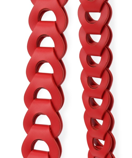 ADAM ET ROPE'（アダムエロペ）の「クリアドラムミニショルダーバッグ（ドラムバッグ・レディース・レッド/ブラック・FREE）」の10枚目の写真