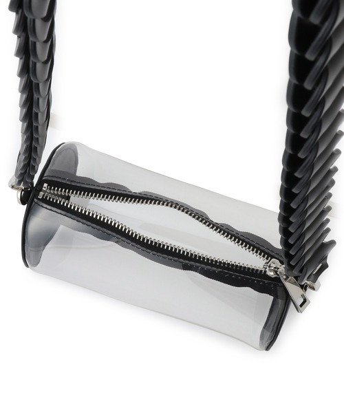 ADAM ET ROPE'（アダムエロペ）の「クリアドラムミニショルダーバッグ（ドラムバッグ・レディース・レッド/ブラック・FREE）」の14枚目の写真