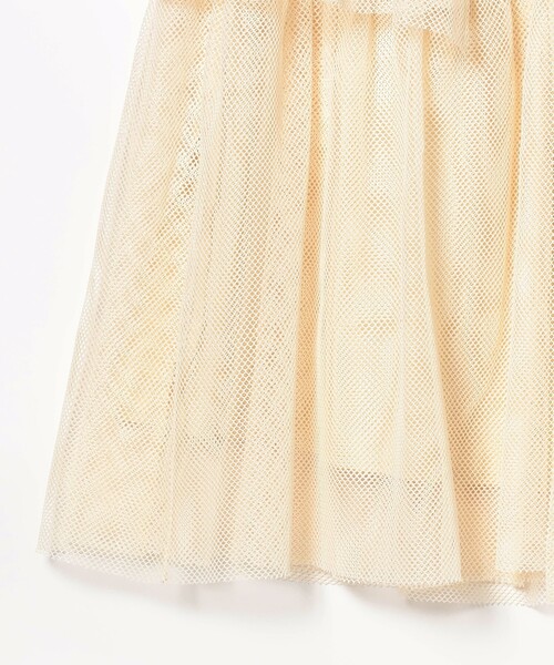 Ray BEAMS(レイビームス)の「メッシュ ティアード スカート(スカート・レディース・オフホワイト/ブラック・ONE SIZE)」の13枚目の写真