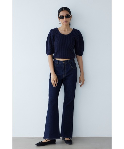 新品☆ALEXIA STAM 　Uネックニットトップス ALEXIA STAM ニット セーター U Neck Knit Top /Uネックニット