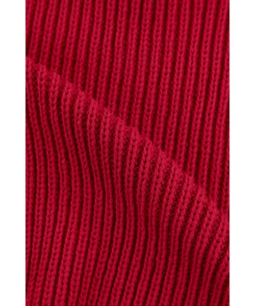 ALEXIA STAM（アリシアスタン）の「U Neck Knit Top /Uネックニットトップス（ニット/セーター・レディース・アイボリー/レッド/ネイビー・FREE）」の6枚目の写真