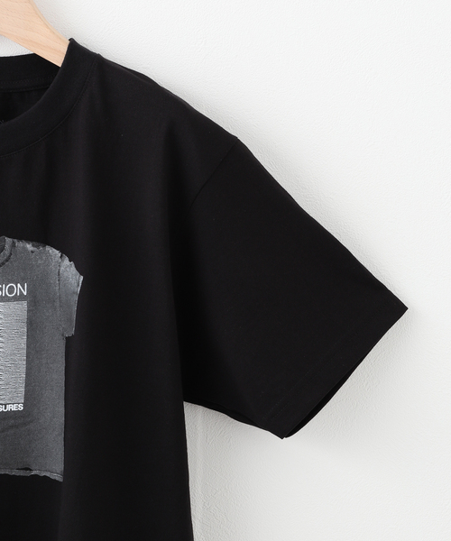 PLEASURES（プレジャー）の「【PLEASURES / プレジャー × JOY DIVISION】BROKEN IN T-SHIRT（Tシャツ/カットソー・メンズ・ブラック・MEDIUM/LARGE）」の5枚目の写真