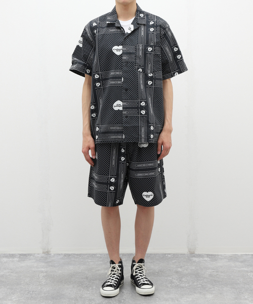 Carhartt WIP(カーハートダブリューアイピー)の「【CARHARTT WIP / カーハート ダブリューアイピー】HEART BANDANA SHORT(その他パンツ・メンズ・ブラック・LARGE/MEDIUM)」の11枚目の写真