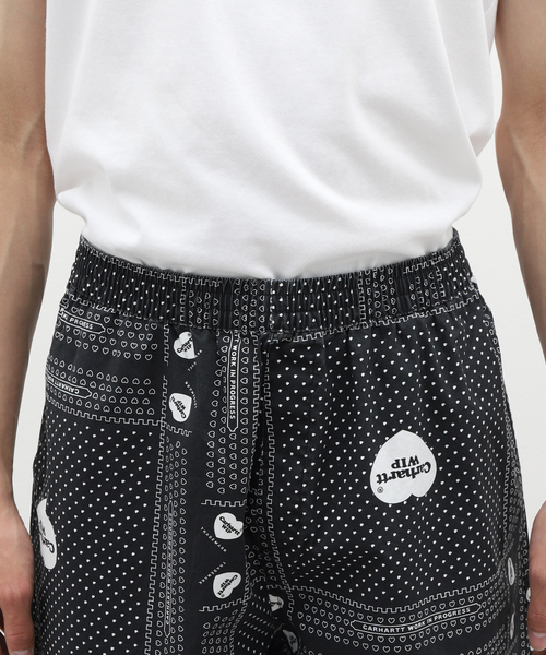 Carhartt WIP(カーハートダブリューアイピー)の「【CARHARTT WIP / カーハート ダブリューアイピー】HEART BANDANA SHORT(その他パンツ・メンズ・ブラック・LARGE/MEDIUM)」の15枚目の写真