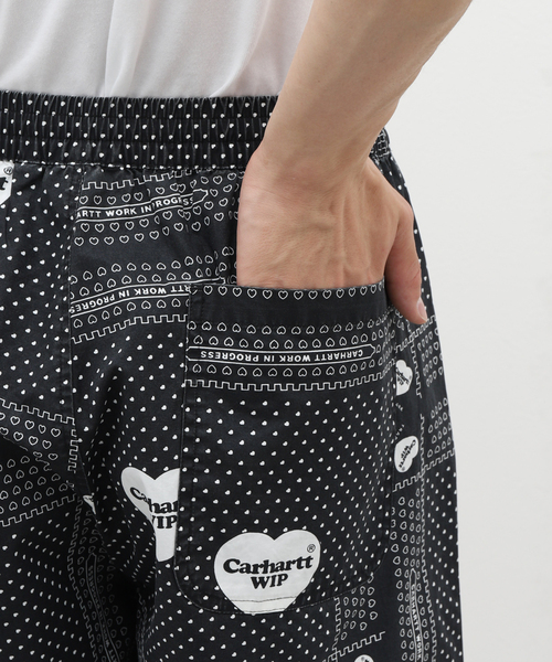 Carhartt WIP(カーハートダブリューアイピー)の「【CARHARTT WIP / カーハート ダブリューアイピー】HEART BANDANA SHORT(その他パンツ・メンズ・ブラック・LARGE/MEDIUM)」の5枚目の写真