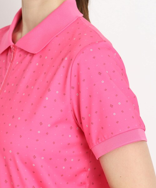 adabat（アダバット）の「◆【ADBT】ミニマムロゴデザイン 半袖ポロシャツ（ポロシャツ・レディース・ピンク系その他/ブルー系5/ホワイト系1・38/42/40）」の13枚目の写真