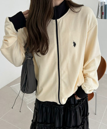 U.S. POLO ASSN. | U.S. POLO ASSN. スタンドカラー スウェットジャケット(ジャージ)